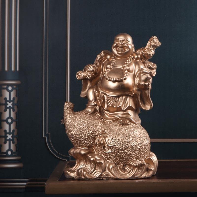 Buy Deming Laughing Buddha Showpiece Showpieces from Vaaree