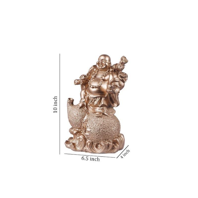 Buy Deming Laughing Buddha Showpiece Showpieces from Vaaree