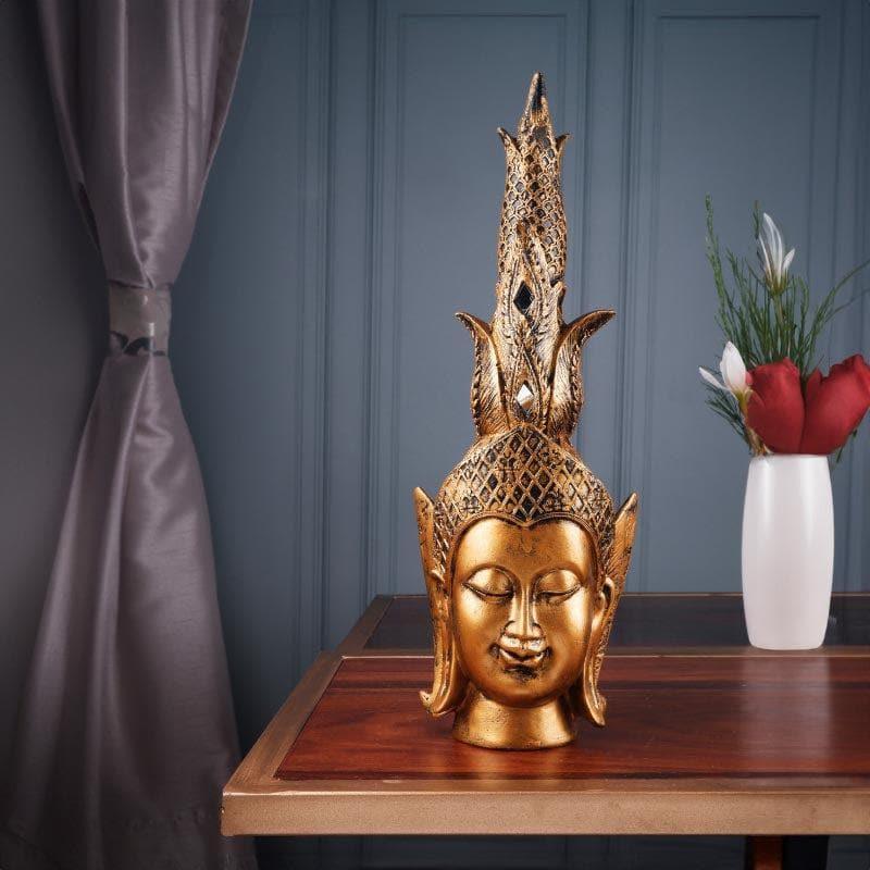 Buy Dipankara Buddha Head Showpiece Showpieces from Vaaree