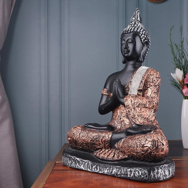 Buy Showpieces - Divine Prauying Buddha Showpiece at Vaaree online