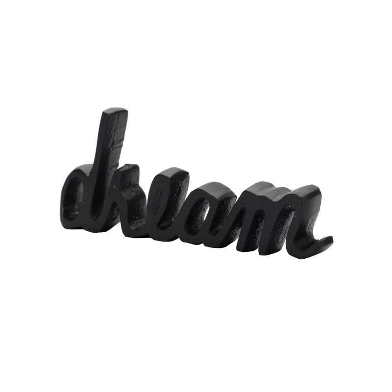 Showpieces - Dream Dose Typography Showpiece - Black