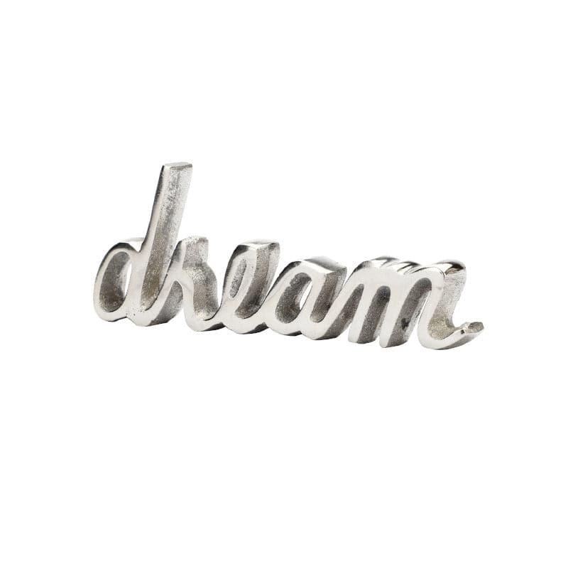 Buy Dream Dose Typography Showpiece - Silver Showpiece from Vaaree