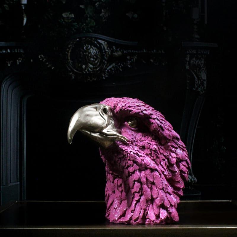 Buy Eagle Pride Showpiece - Pink Showpieces from Vaaree