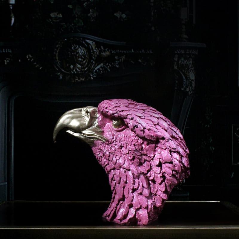 Buy Eagle Pride Showpiece - Pink Showpieces from Vaaree