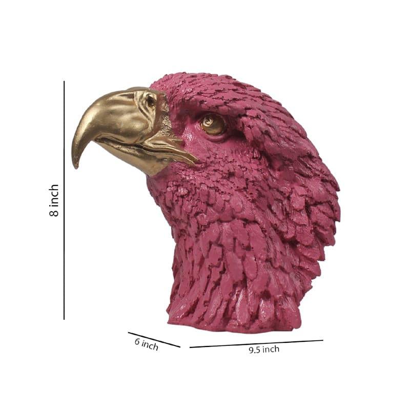 Buy Eagle Pride Showpiece - Pink Showpieces from Vaaree