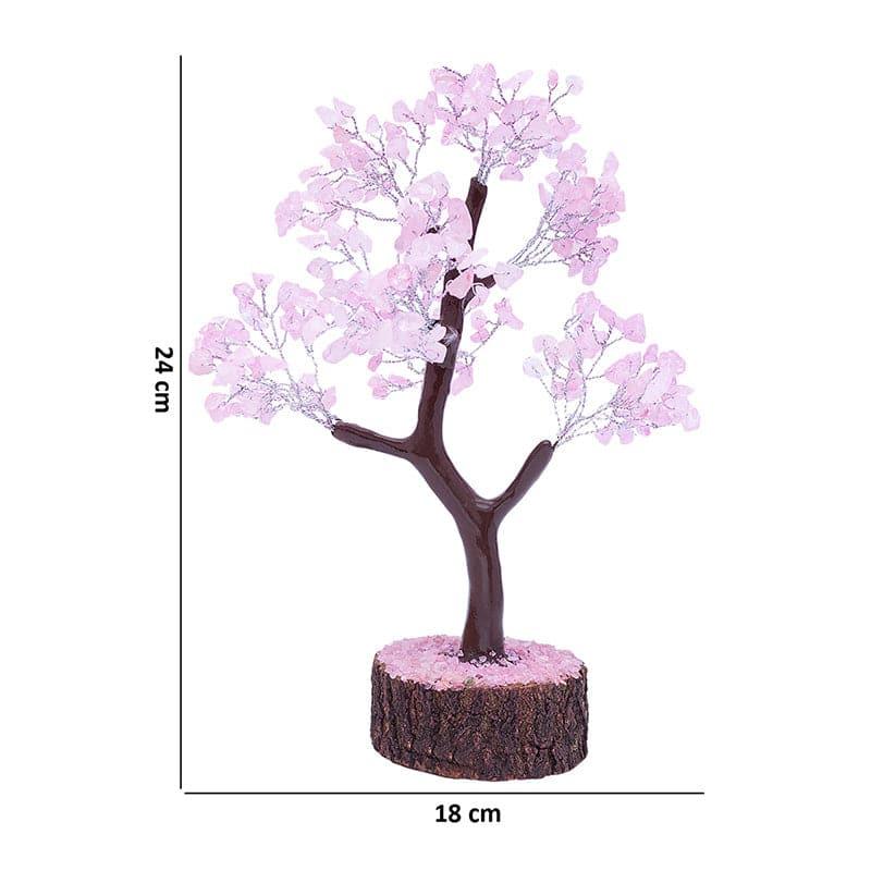 Buy Showpieces - Elina Crystal Stone Wish Tree Showpiece - Purple at Vaaree online