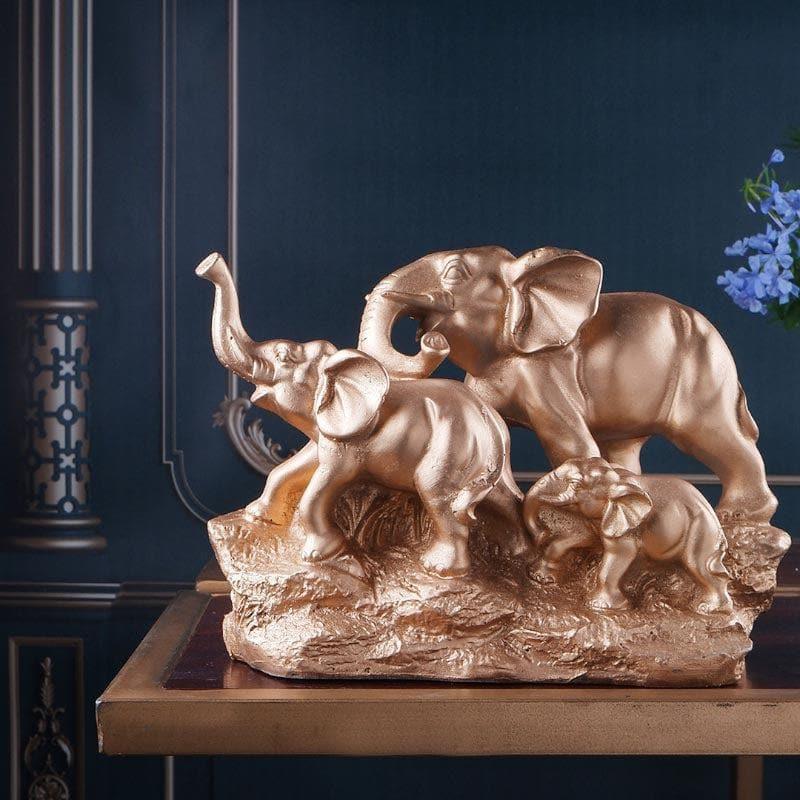 Buy Ellie & Kids Elephant Showpiece - Big Showpieces from Vaaree