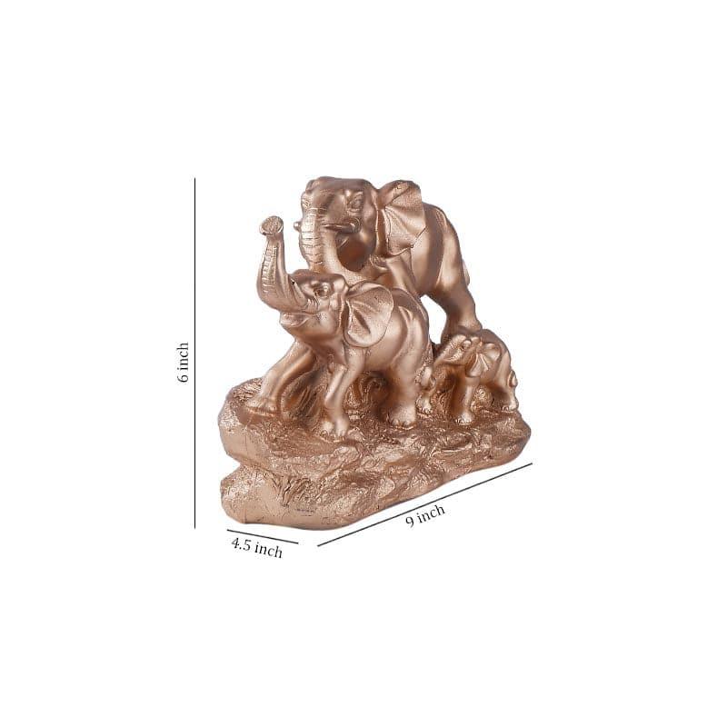 Buy Ellie & Kids Elephant Showpiece - Big Showpieces from Vaaree