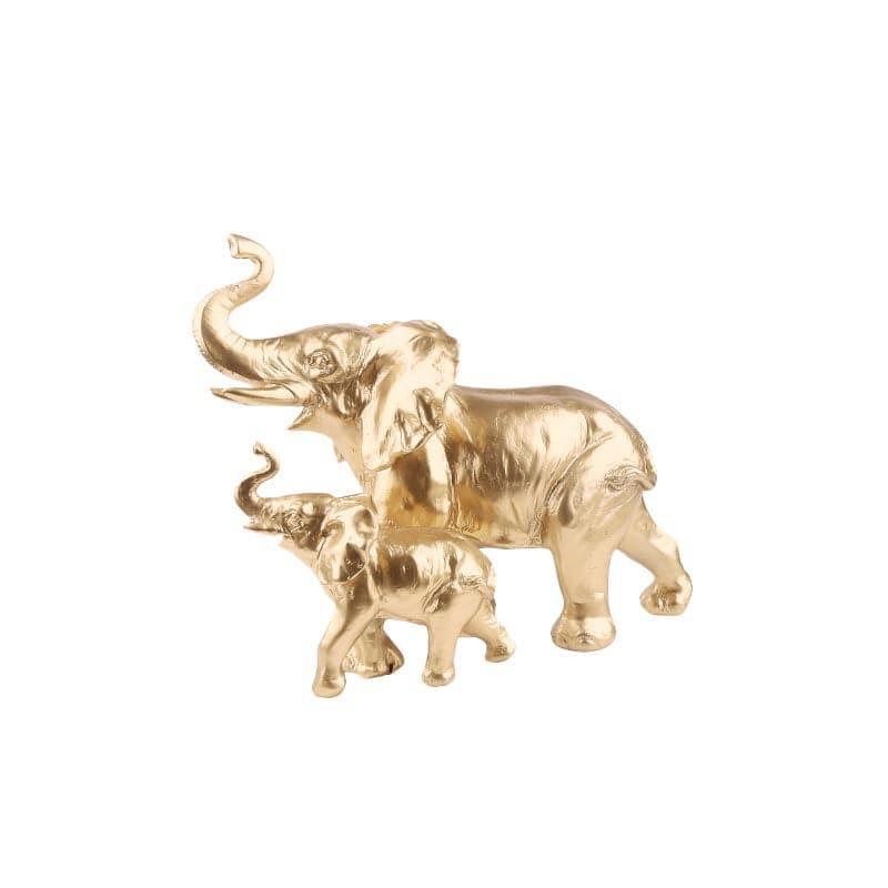 Buy Ellie & Kids Elephant Showpiece - Medium Showpieces from Vaaree