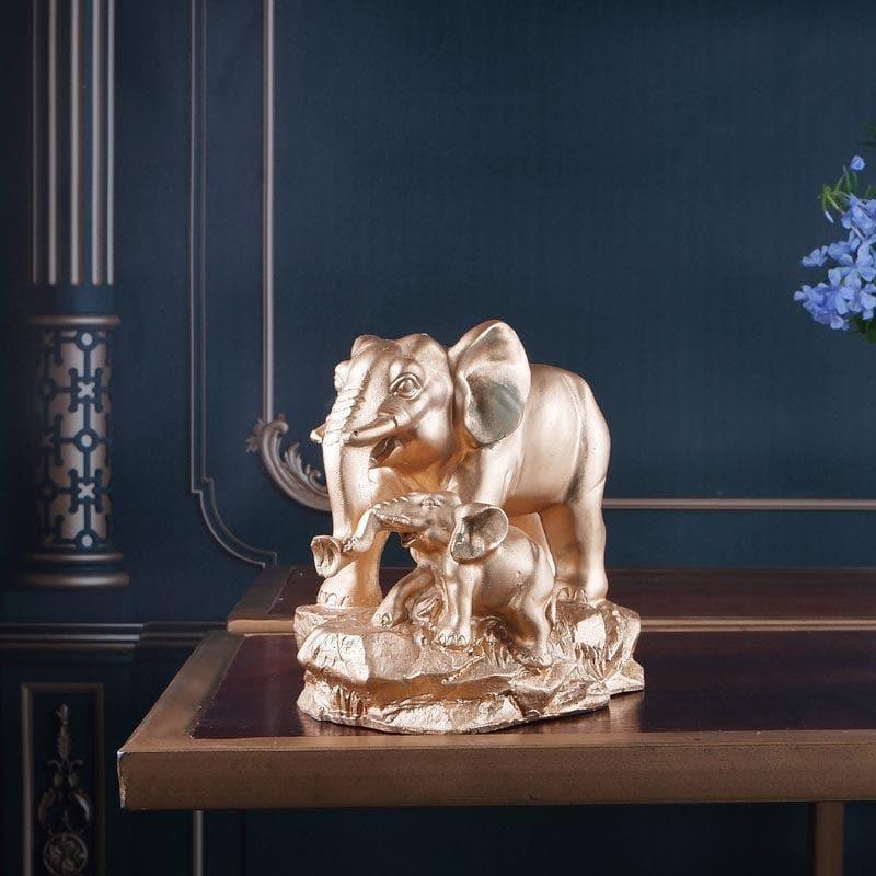 Buy Ellie & Kids Elephant Showpiece - Small Showpieces from Vaaree