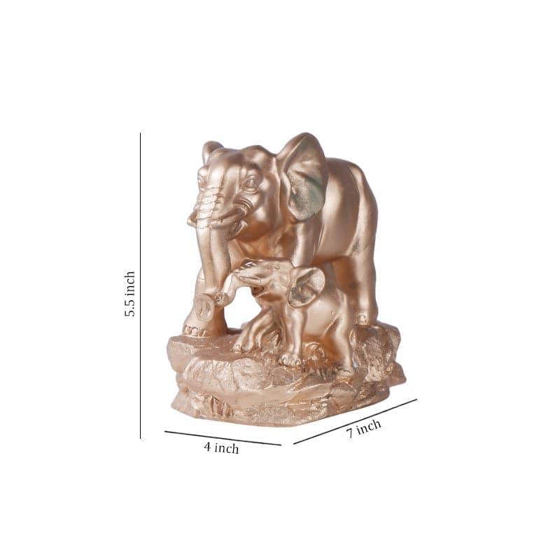 Buy Ellie & Kids Elephant Showpiece - Small Showpieces from Vaaree