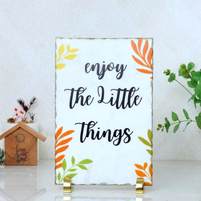 Buy Enjoy Little Things Table Accent Showpiece from Vaaree