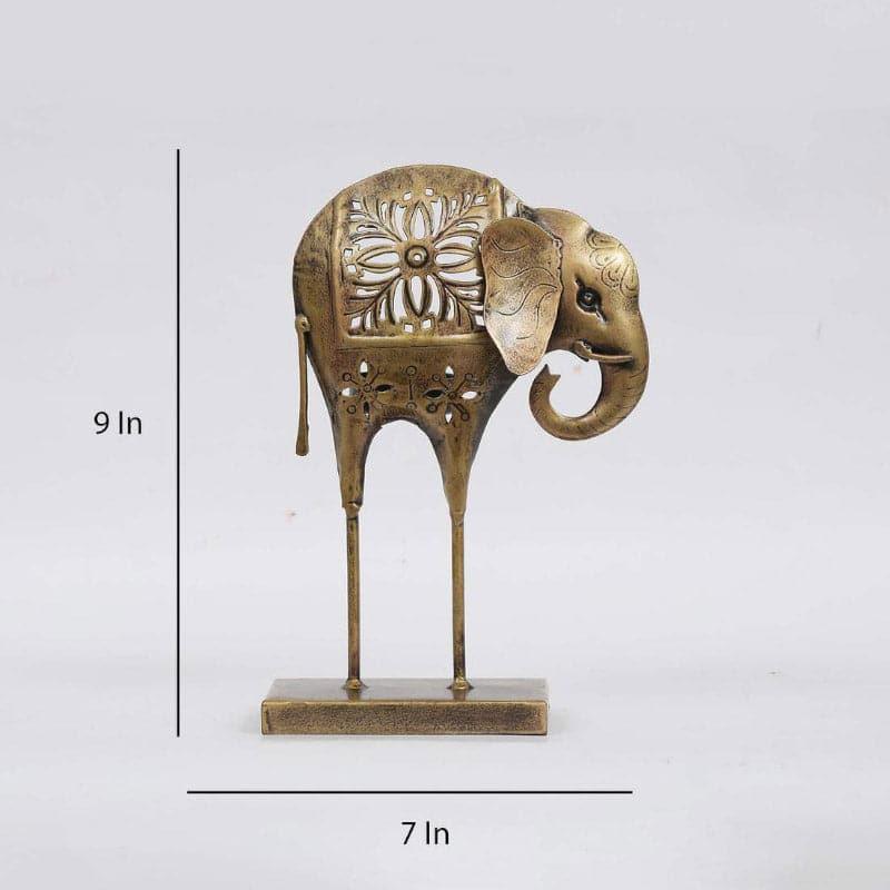 Buy Ethnic Elephant Pride Showpiece Showpiece from Vaaree