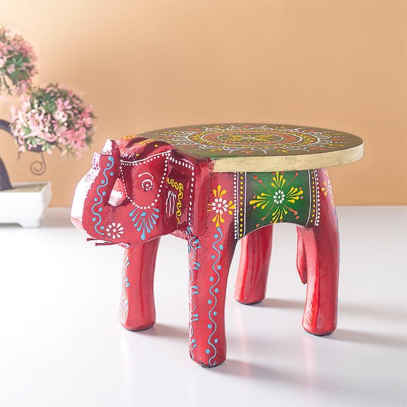 Buy Ethnic Elephanta Showpiece - Pink Showpiece from Vaaree