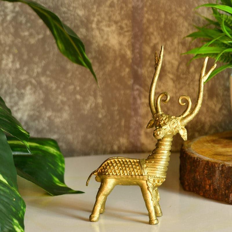 Buy Ethnic Mystic Deer Showpiece Showpiece from Vaaree