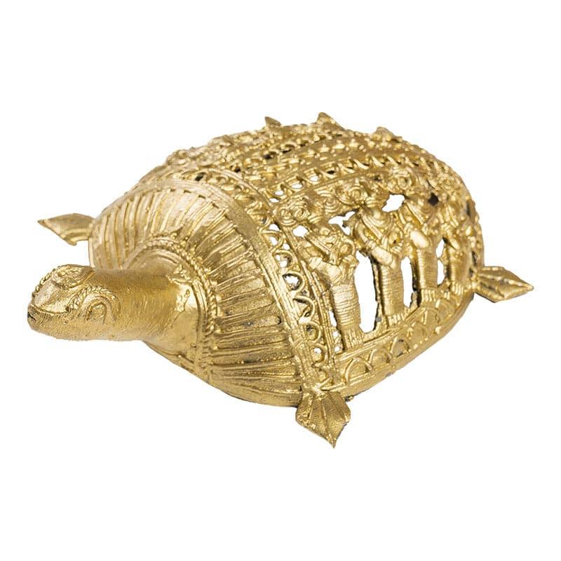 Buy Ethnic Turtle Tale Showpiece Showpiece from Vaaree