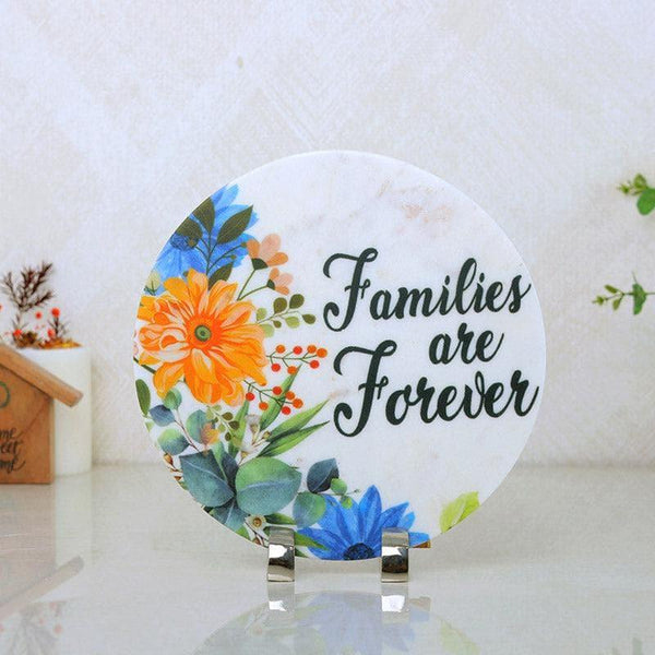 Showpieces - Families Are Forever Floral Table Accent
