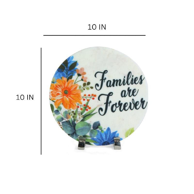 Showpieces - Families Are Forever Floral Table Accent