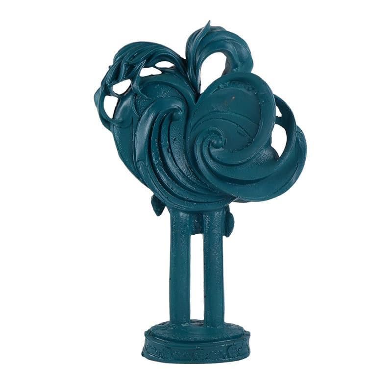 Buy Femme Masquerade Showpiece - Teal Showpieces from Vaaree