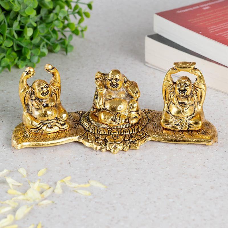 Showpieces - Fengshui Buddha Showpiece - Gold