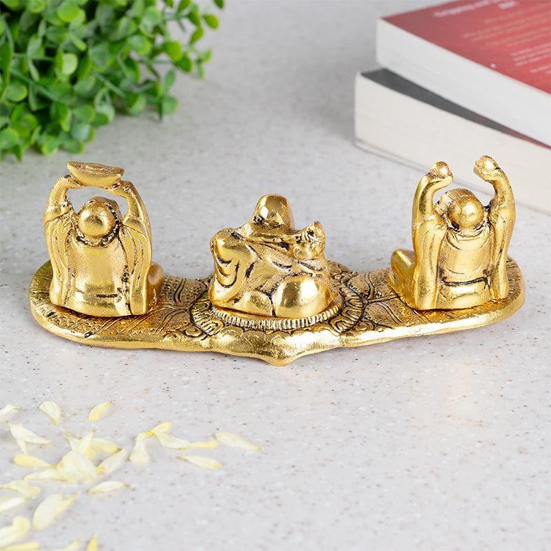 Showpieces - Fengshui Buddha Showpiece - Gold