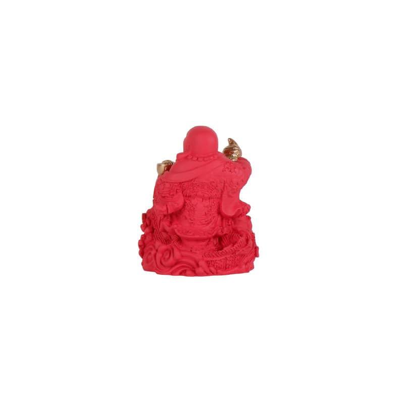 Showpieces - Fengshui Prosperity Laughing Buddha - Pink