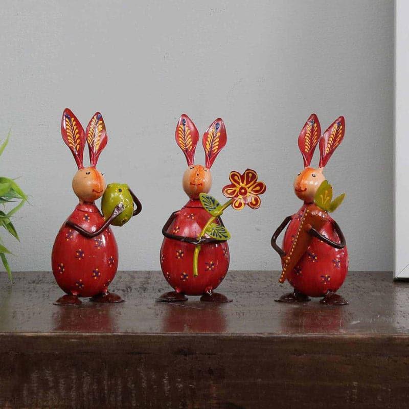 Buy Flopsy Buddies Showpiece - Set Of Three Showpieces from Vaaree