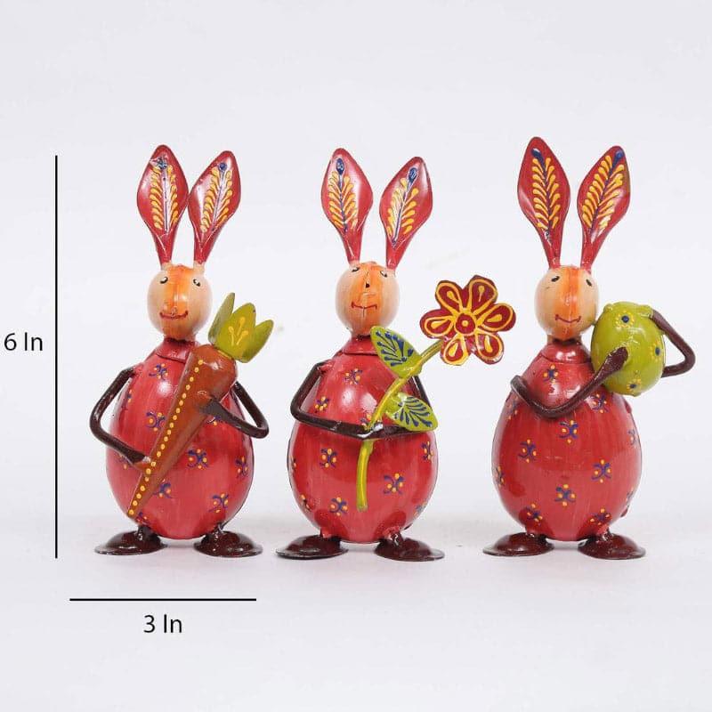 Buy Flopsy Buddies Showpiece - Set Of Three Showpieces from Vaaree