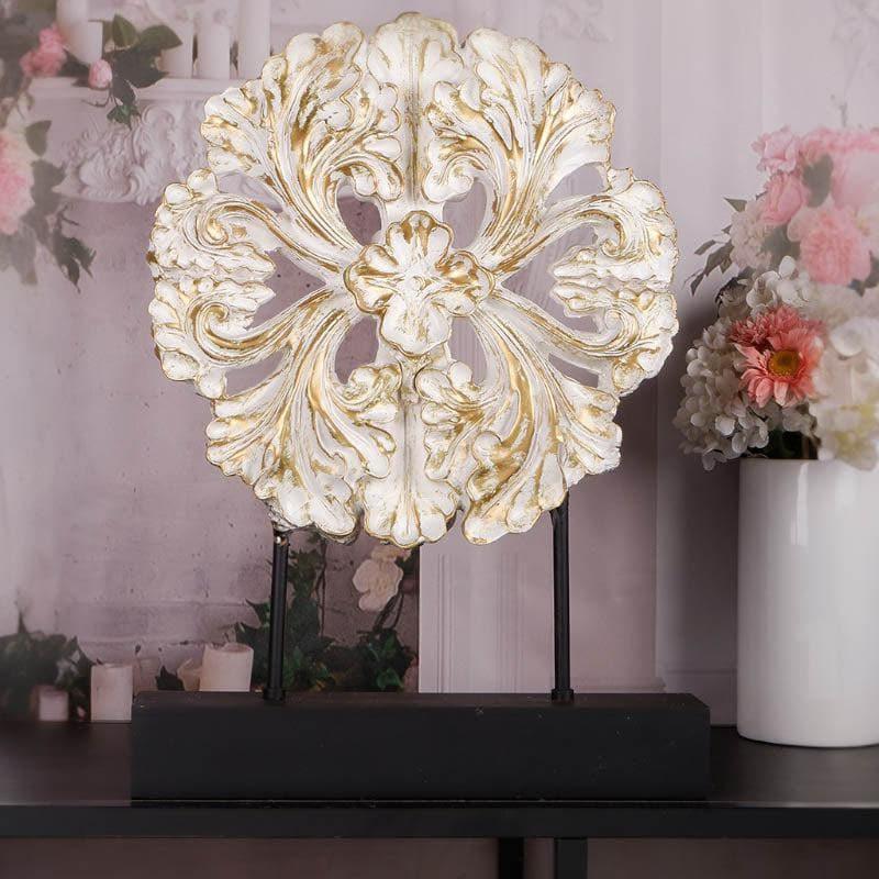 Buy Floral Galore Showpiece - White Showpieces from Vaaree