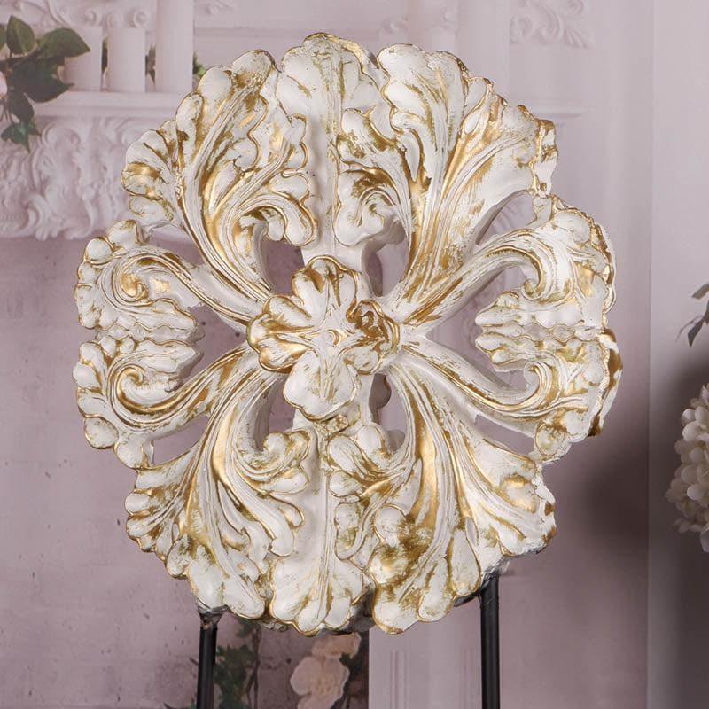 Buy Floral Galore Showpiece - White Showpieces from Vaaree