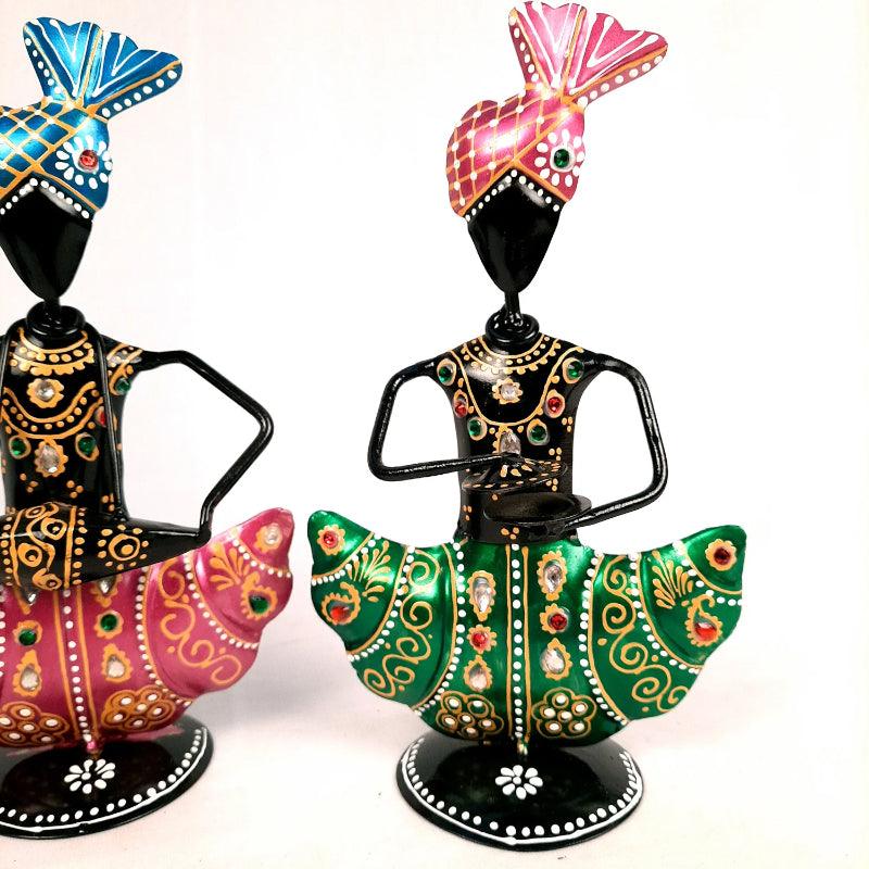 Buy Folk Melody Showpiece - Set Of Three Showpieces from Vaaree