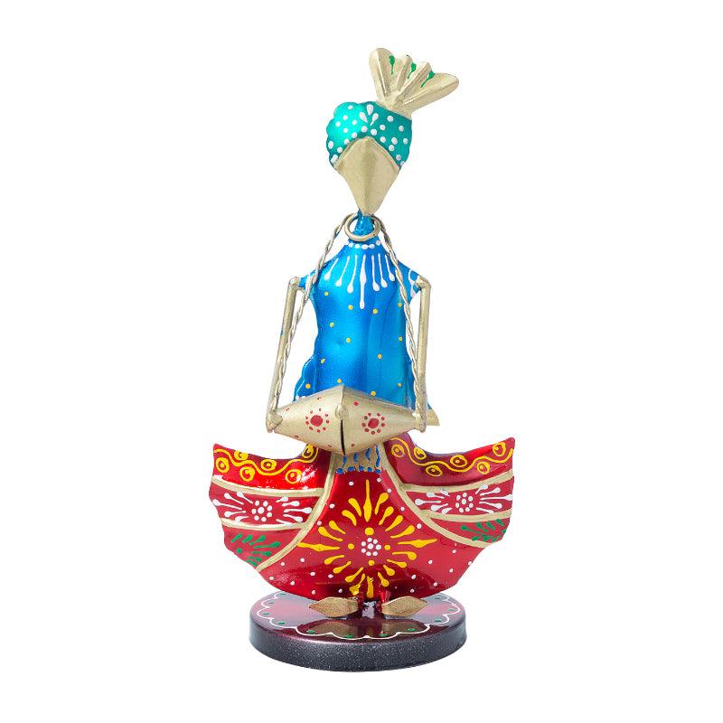 Buy Folk Musician Compose Handpainted Showpiece Showpieces from Vaaree