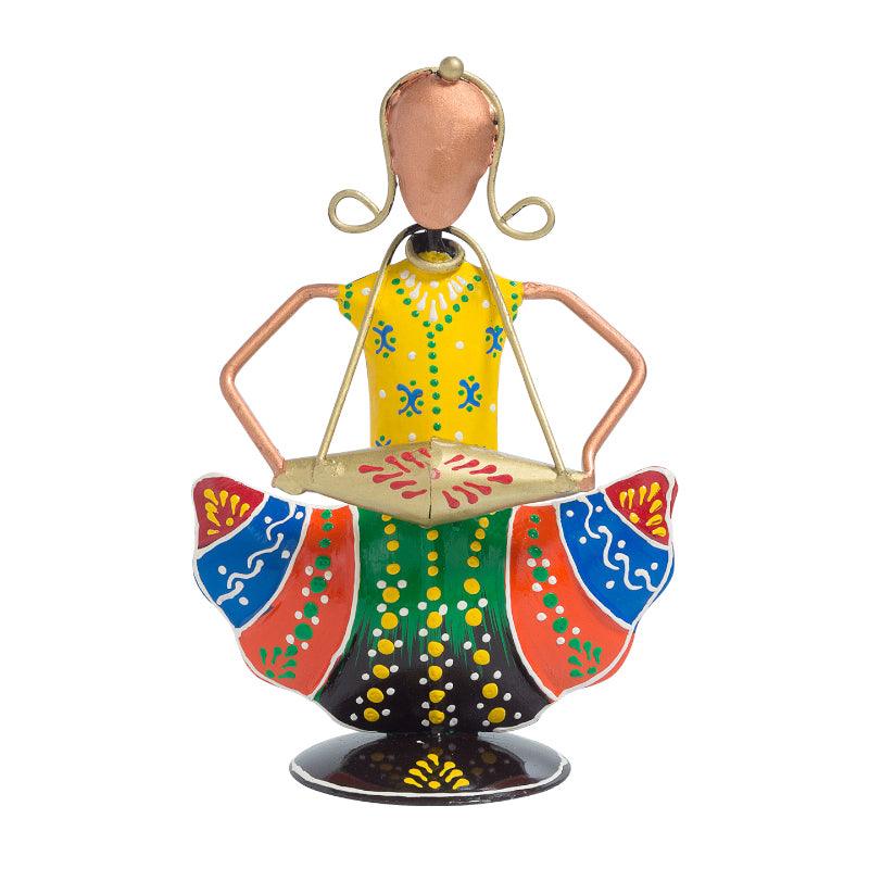 Buy Folk Sangeet Handpainted Showpiece Showpieces from Vaaree