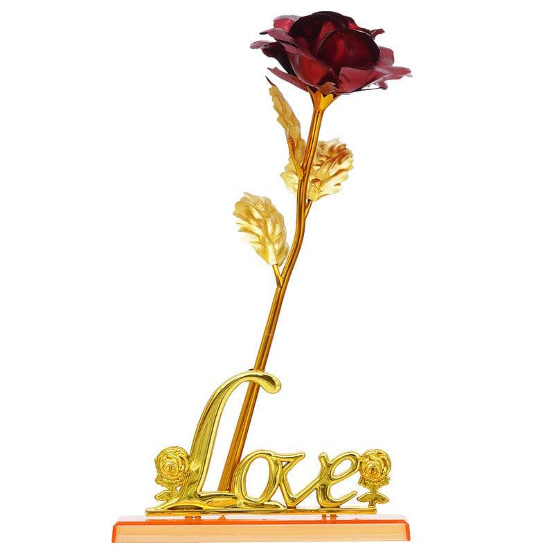 Buy Forever Your Lover Valentine Showpiece - Red Showpieces from Vaaree