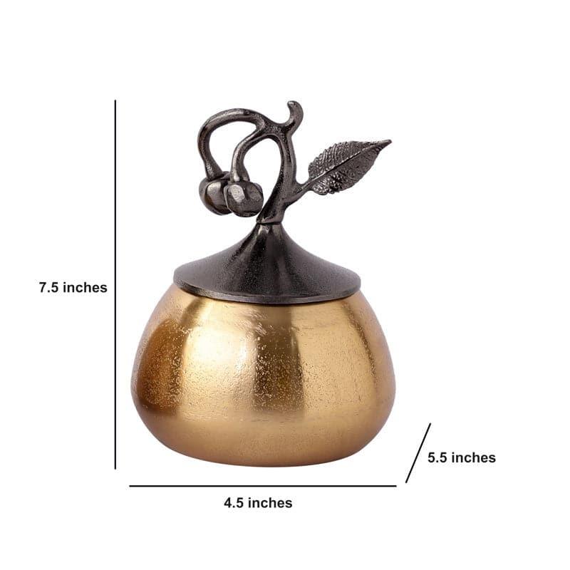 Buy Fruit Globe Showpiece - Gold Showpiece from Vaaree