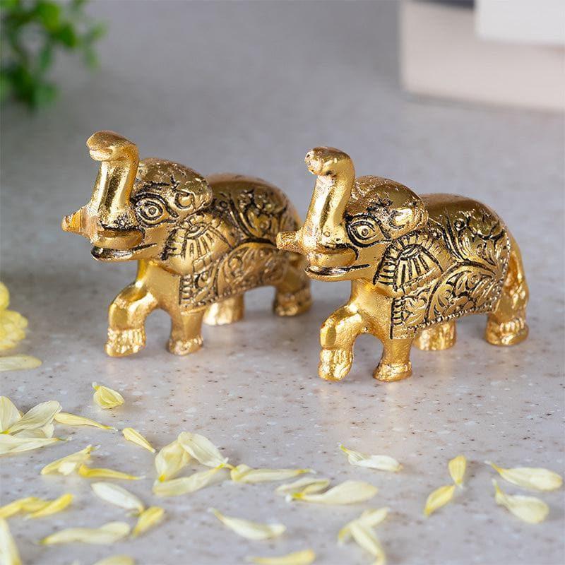 Buy Gajendra Glory Showpiece - Set Of Two Showpieces from Vaaree