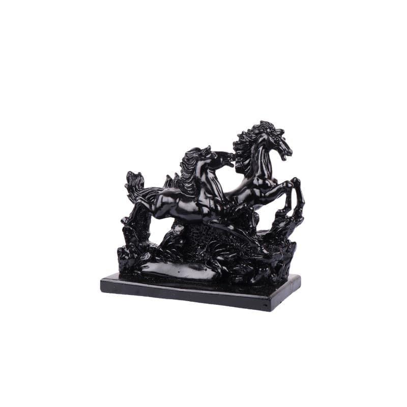 Buy Showpieces - Galloping Stallion Showpiece - Black at Vaaree online