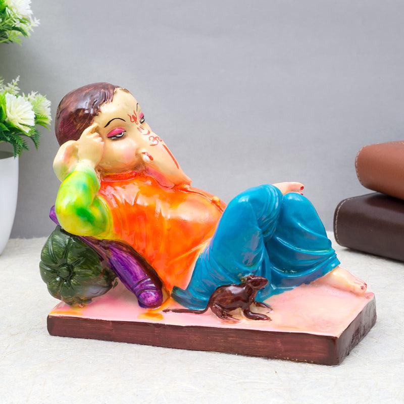 Buy Ganesha Repose Handcrafted Showpiece Showpieces from Vaaree