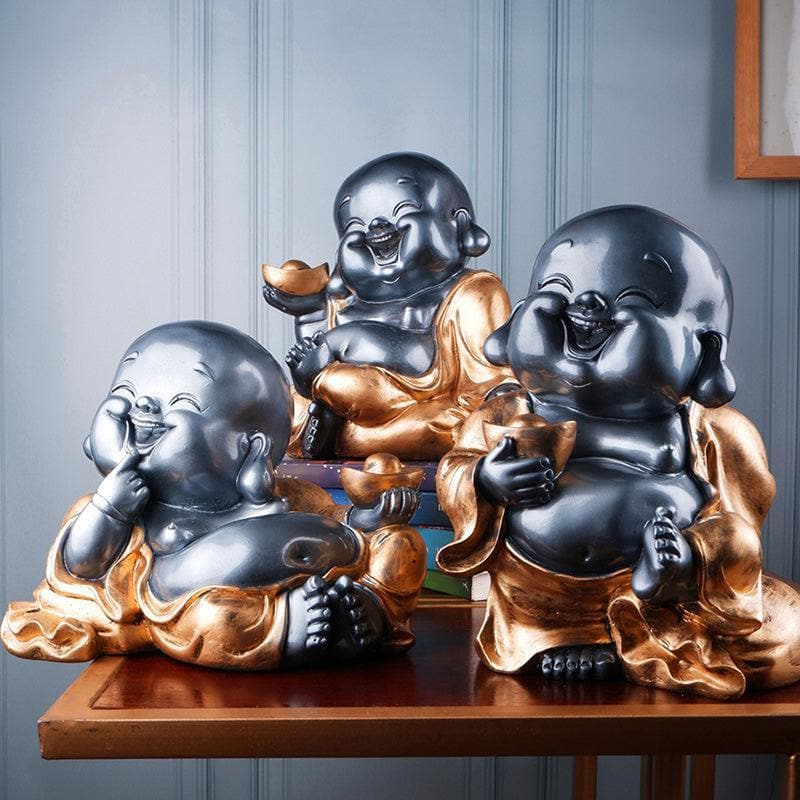 Buy Giggling Buddha Joy Showpiece Showpieces from Vaaree