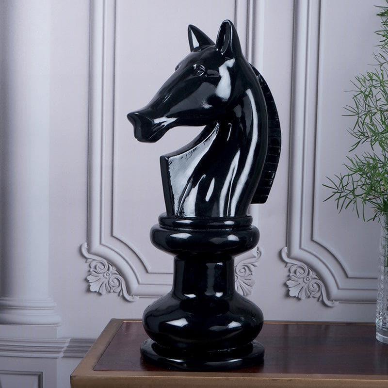 Buy Glad Gallop Showpiece - Black Showpieces from Vaaree