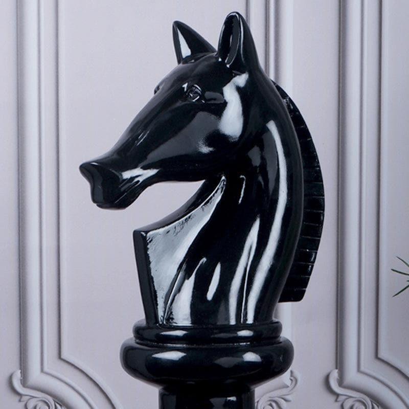 Buy Glad Gallop Showpiece - Black Showpieces from Vaaree