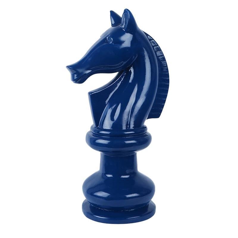 Buy Glad Gallop Showpiece - Blue Showpieces from Vaaree