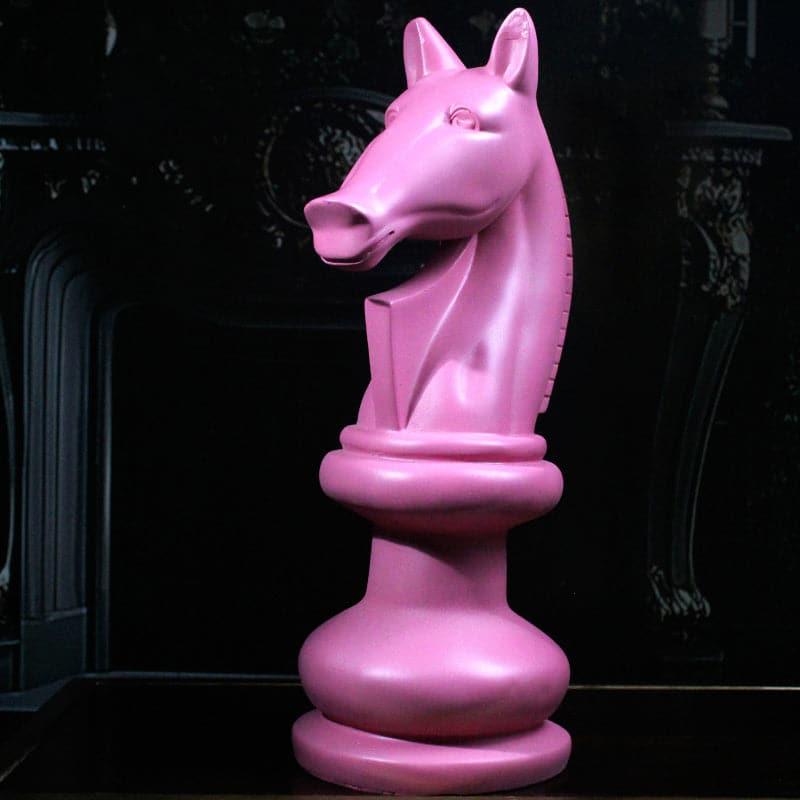 Buy Glad Gallop Showpiece - Pink Showpieces from Vaaree