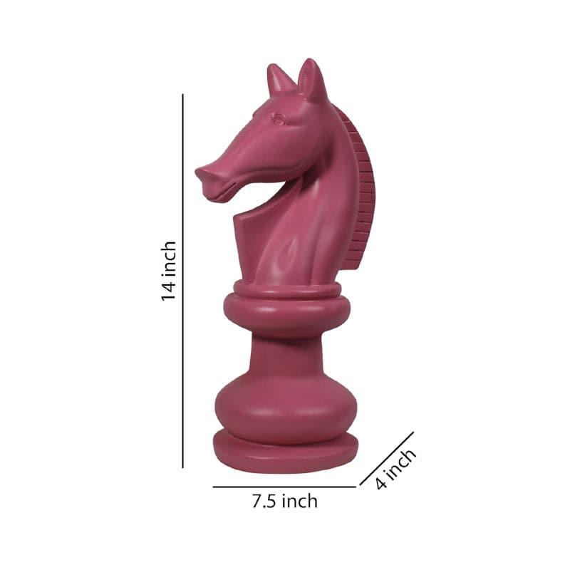 Buy Glad Gallop Showpiece - Pink Showpieces from Vaaree