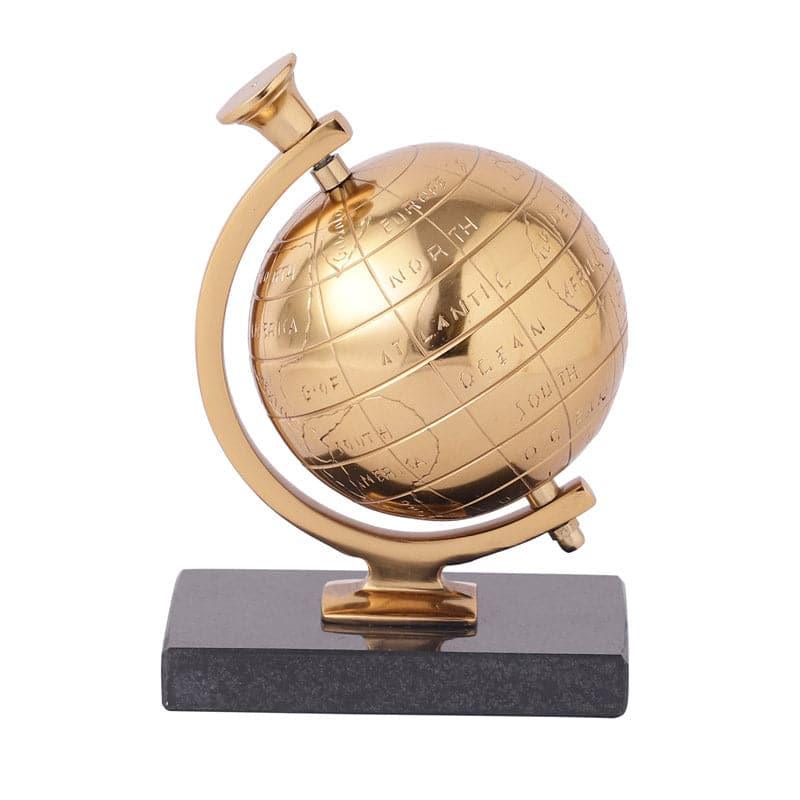 Buy Globe Galore Showpiece - Gold Showpiece from Vaaree