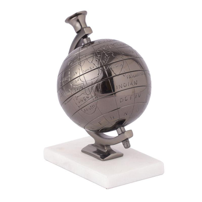 Buy Globe Galore Showpiece - Silver Showpieces from Vaaree