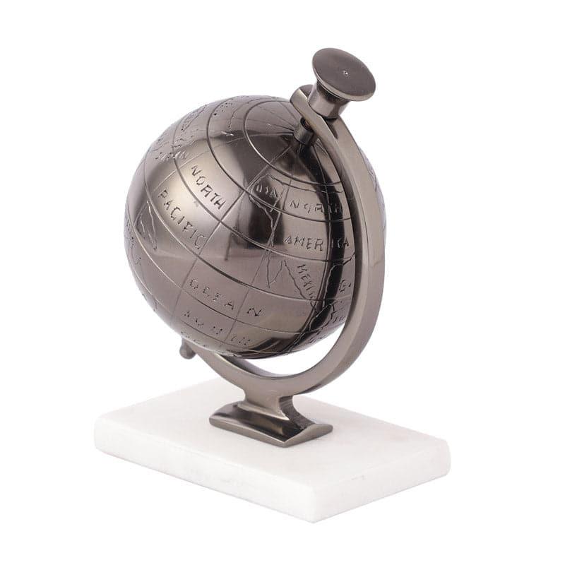 Buy Globe Galore Showpiece - Silver Showpieces from Vaaree