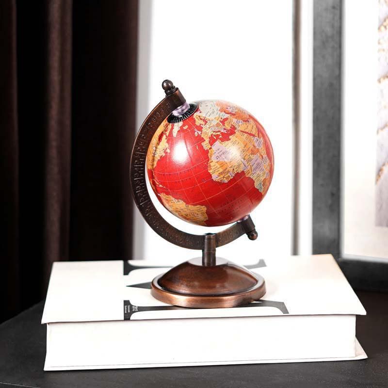 Buy Gullivers Travels Globe - Crimson Showpieces from Vaaree