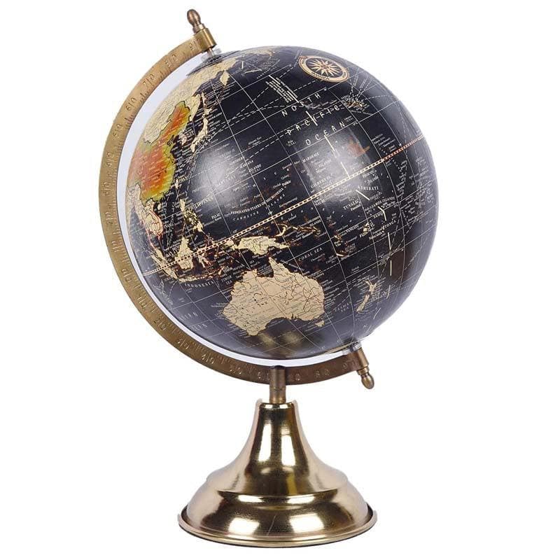 Buy Gullivers Travels Globe - Navy Showpieces from Vaaree