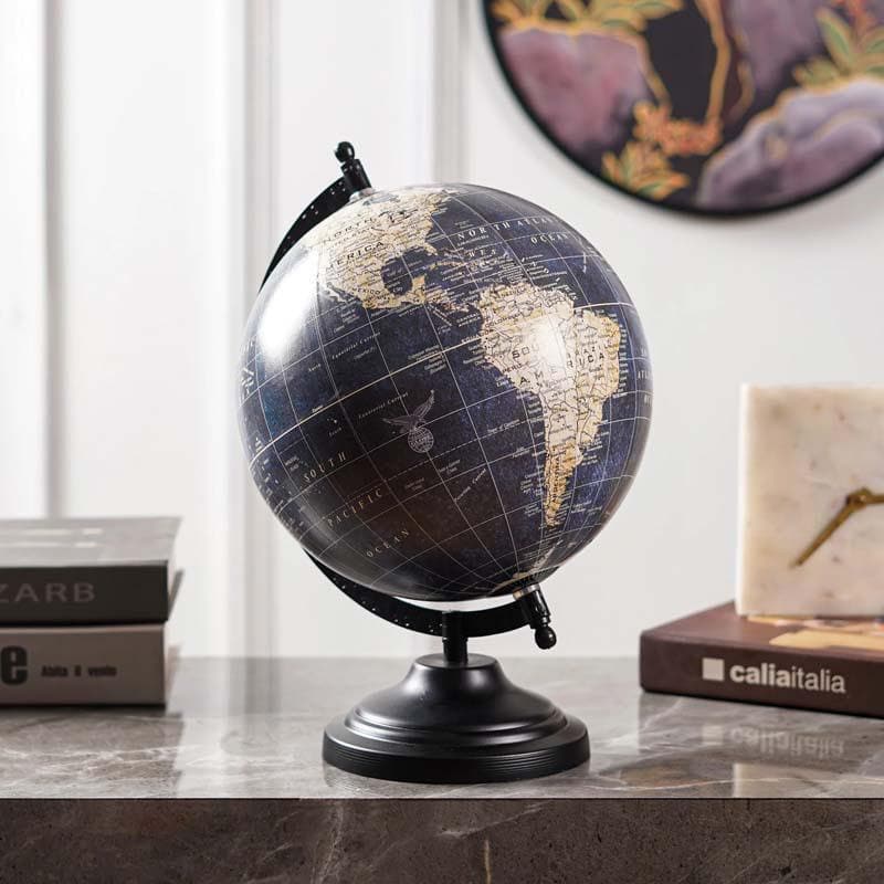 Buy Gullivers Travels Globe - Onyx Showpieces from Vaaree